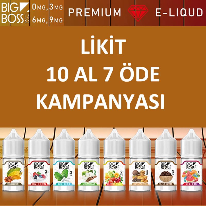 Big Boss Likit Kampanyası 10 al 7 öde
