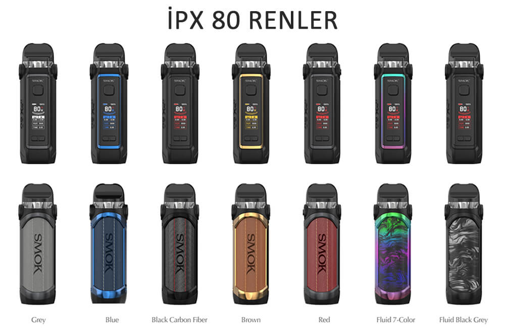 smok ipx80 renkler smok ipx80 renkler