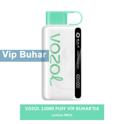 vozol 12000 lemon mint, vozol puff elektronik sigara fiyatları, vozol 12k