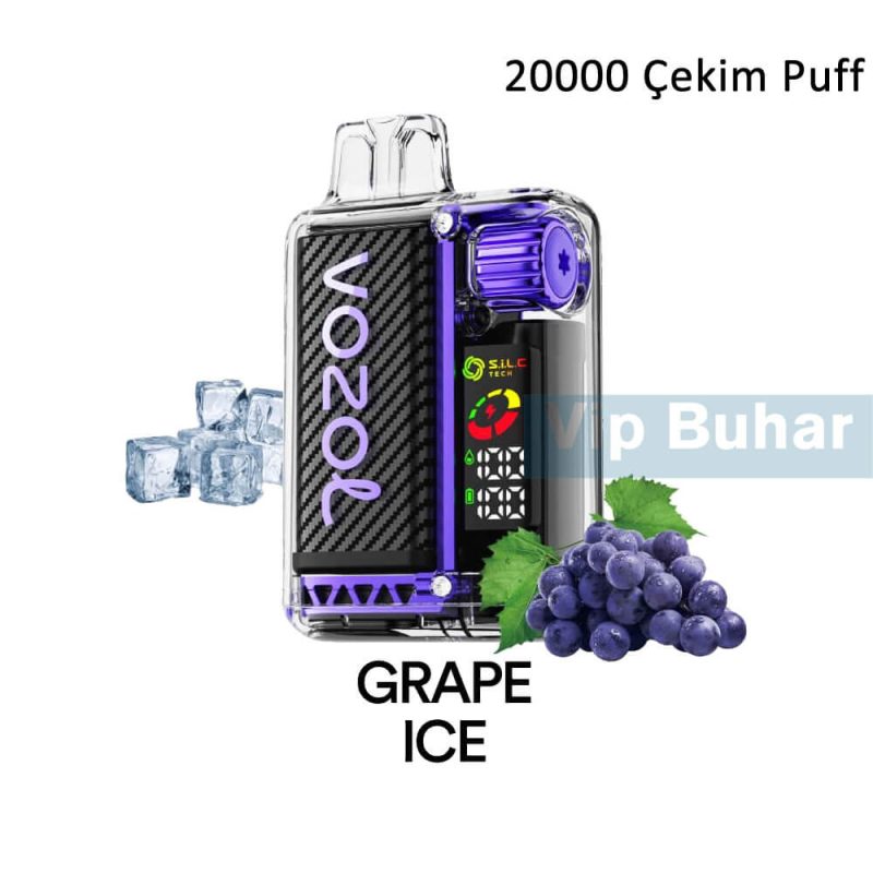 Vozol Grape ice, Vozol 20k Puff, Vozol Vista