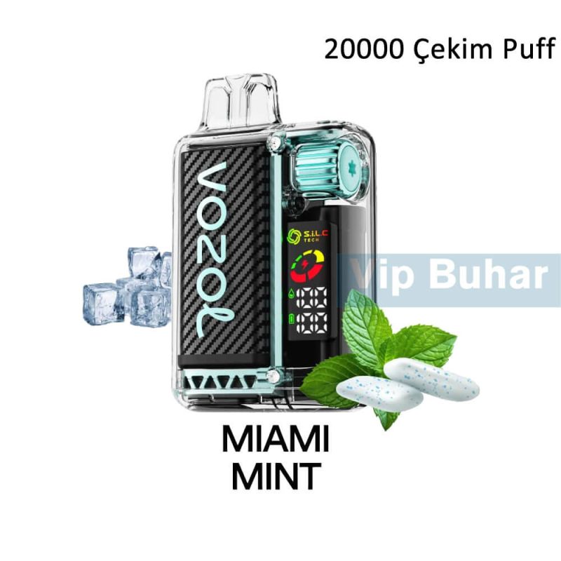 Vozol Miami Mint, Vozol 20k Puff, Vozol Vista