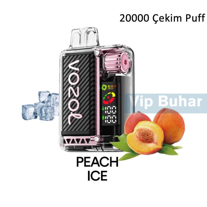 Vozol Peach ice, Vozol 20k Puff, Vozol Vista
