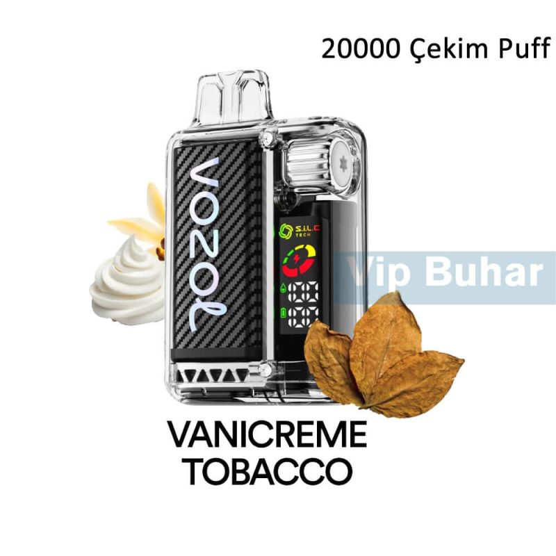 Vozol Vanicreme Tobacco, Vozol 20k Puff, Vozol Vista