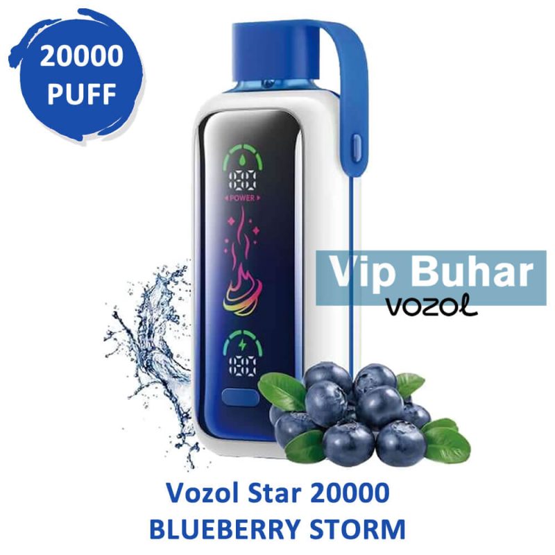 Vozol Star 20000 Blueberry Storm Puff Elektronik Sigara