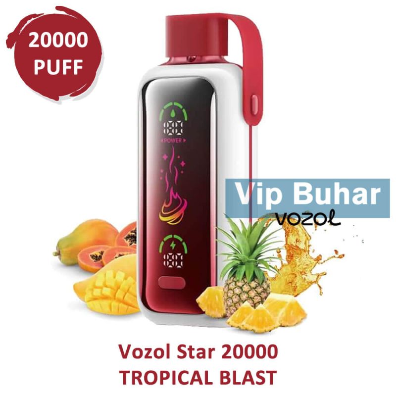 Vozol Star 20000 Tropical Blast Puff Elektronik Sigara